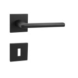 Okov za vrata MP - PRIMA - HR SQ6 (BS - mat crna) - MP BS (mat crna)