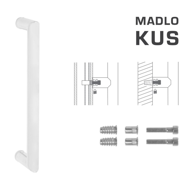 RUČICA MP šifra K02 Ø 25 mm SP (WS - Bijela mat) - kom.