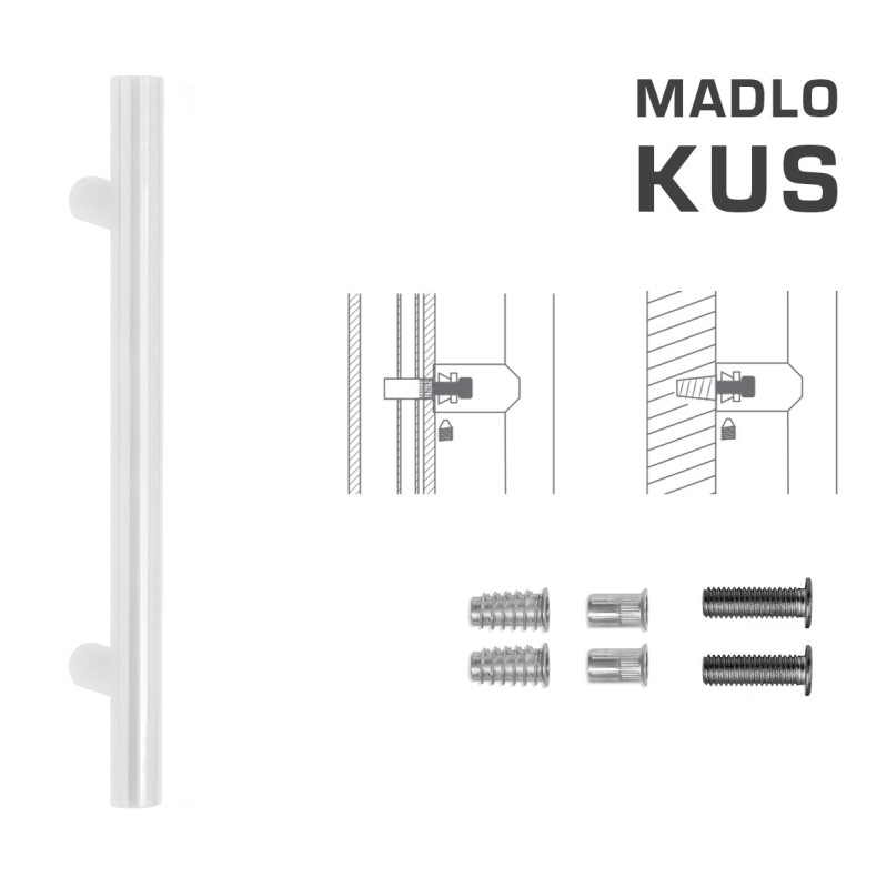 RUČKA MP šifra K00 Ø 35 mm SP - kom (WS - Bijela mat)