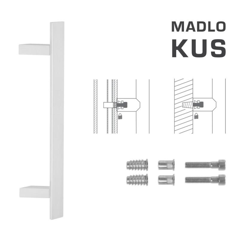 KVAKA MP šifra K41Z 40x10 mm SP - kom (WS - Bijela mat)