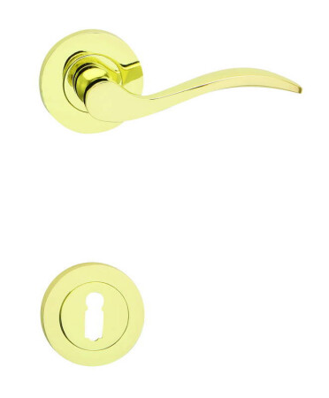 Okov za vrata COBRA KRISTINA-R (OLV - polirani mesing, sjajni)