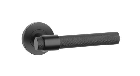 Okov za vrata MP SH - OVALNI - R 1743 PRO 8 MM (BS - Crni mat)