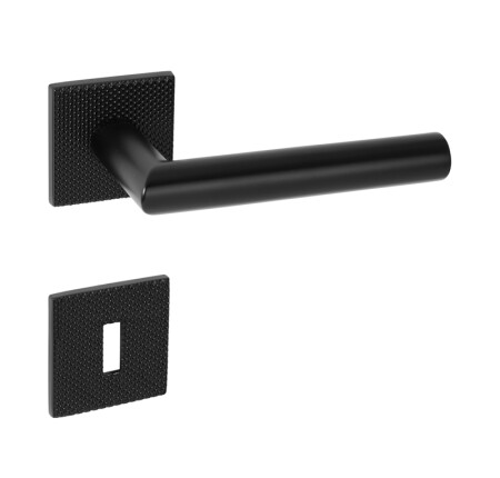 Okov za vrata MP FAVORIT - HR 4002 5SQ T2 (BS - BLACK MAT)