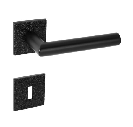 Okov za vrata MP FAVORIT - HR 4002 5SQ T3 (BS - BLACK MAT)