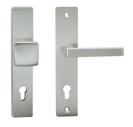 Sigurnosni okov COBRA TOWER H s četvrtastom ručkom (F9 - eloksirani nehrđajući čelik)