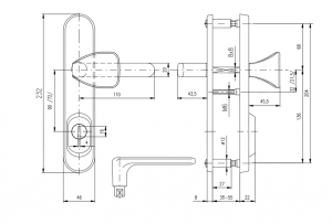 Sigurnosne armature ROSTEX BK R1/O EXCLUSIVE (KROMIRANI INOX)