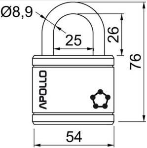 Lokot RICHTER APOLLO (40, 54)