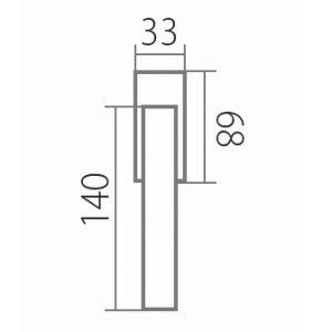 Okov za prozore TWIN GULF H 1804 HR RO (E)