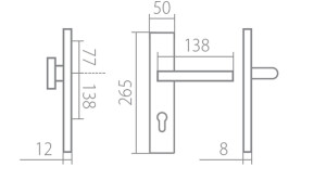 Sigurnosni okovi TWIN BLADE HTSI DEF (CH-SAT)