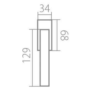 Prozorski okov TWIN VISTA P 639 HR RO (CM,CH-SAT)