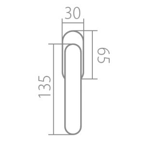 Prozorski okovi TWIN LEAF P 1520 RO (CH, CH-SAT)