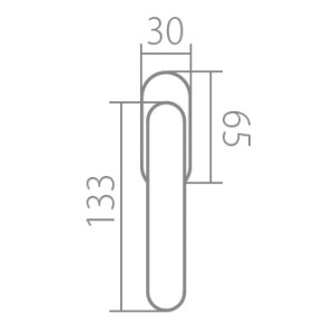 Okov za prozore TWIN INNER P 660 RO (XR,CH-SAT) - bez ispune