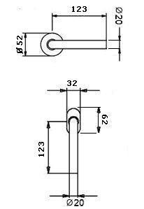 Okov za vrata MP Favorit-R 2002 (POLIRANI INOX)