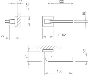 Okov za vrata MP Supra-HR 3097Q (OCS)