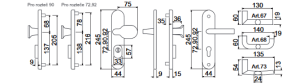 Sigurnosne armature RICHTER R701ZB TB3 (NERĐAJUĆI ČELIK)