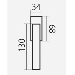 Okov za prozore TWIN VISION H 1802 HR RO (CM)