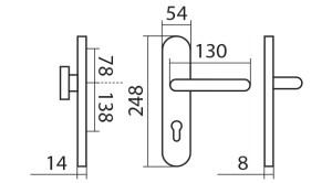 Sigurnosna oprema TWIN COLUMBUS ALFA HR H2094 KS (E)