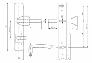 Sigurnosna armatura ROSTEX BK RX 4 ASTRA 4. klase (KROMIRANI INOX)