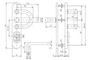 Sigurnosna armatura ROSTEX BK RX 1-50 FORTE 3. klase (MAT INOX)