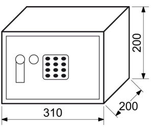 Elektronski sef RICHTER RS20.EDK