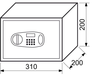 Elektronski sef RICHTER RS20.LCD