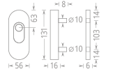 Zaštitne rozete ACT Viking Plus (F4)