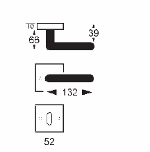 Okov za vrata Lienbacher Vector (CH/CHČ)