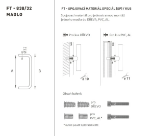 RUČKA MP šifra K38 Ø 32 mm SP - kom (BN - Četkani nehrđajući čelik)