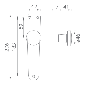 LOPTA NA ŠTITU MP 2200 - B (NP - Nickel pearl)