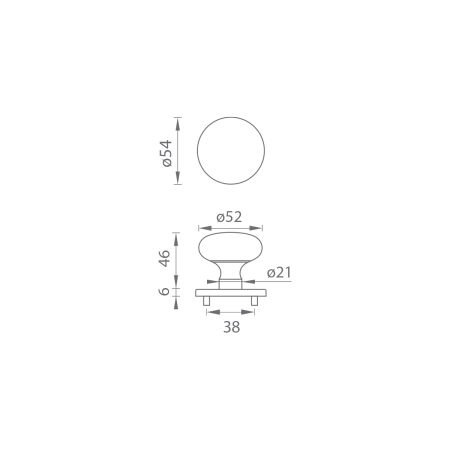 LOPTA FIKSNA MP - R S6 (BS - mat crna)