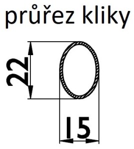 Okov za vrata TWIN BLOCK H 1807 M3 (E) - kapije za ogradu