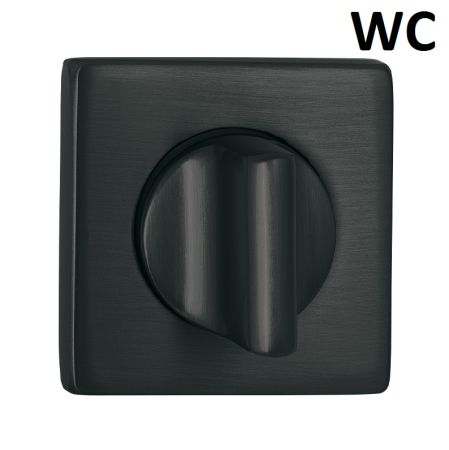 AKCIJA Okov za vrata TWIN LUCK HX8586 HR (BLACK MAT) - WC