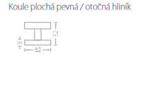 Kuglica za okove ACT trokutasti navoj (F9)