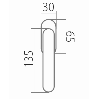 Okov za prozore TWIN BLOCK H 1807 RO (E)