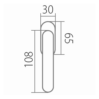 Okov za prozore TWIN APOLLO P110 RO (CP)