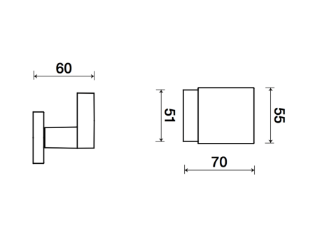 Kugla za vrata TWIN F755 HR (CH-SAT)