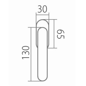 Okov za prozore TWIN LOFT H 1803 RO (E)