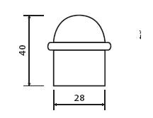 Zaustavljanje vrata TWIN G 1001 (A, NI-SAT, F1, F9, F4, CM)