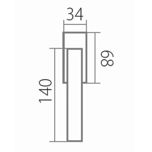 Okov za prozore TWIN CARLA H1617 HR RO (E)